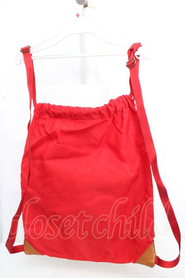 画像3: Karl Helmut / ナイロンナップサック  アカ O-26-03-14-004-EL-BG-IG-OS (3)