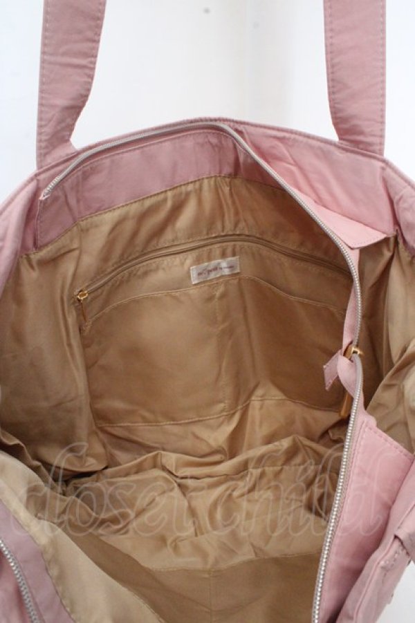 画像4: m petit by misako / リボンキルトトートバッグ  ピンク O-26-03-14-039-LO-BG-OW-OS (4)