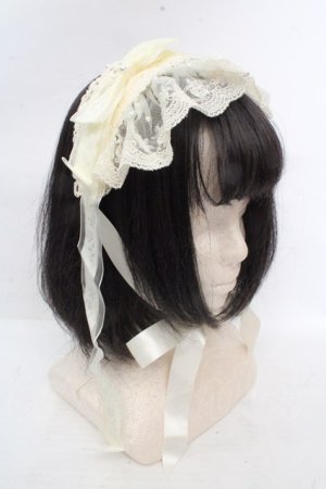 画像: ALICE and the PIRATES / ロージィリボンヘッドドレス  アイボリー O-26-03-14-046-PA-AC-OW-OS
