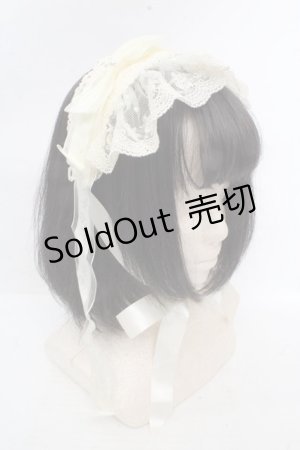 画像: ALICE and the PIRATES / ロージィリボンヘッドドレス  アイボリー O-26-03-14-046-PA-AC-OW-OS