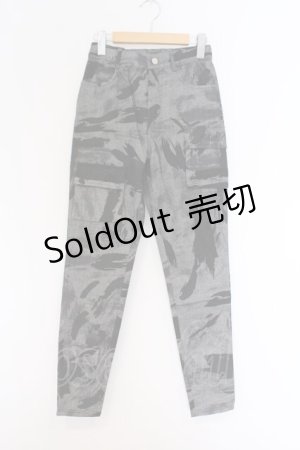 画像: NieR Clothing / デニム調パンツ F ブラック O-26-03-14-1004-PU-PA-OW-OS