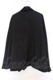 画像3: NieR Clothing / 高品質CAPE COAT コート  ブラック O-26-03-14-1040-PU-JA-IG-OS (3)