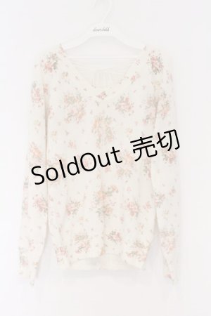 画像: LIZ LISA / バックレースアップニット  オフシロ O-26-03-14-1053-LO-TO-IG-OS