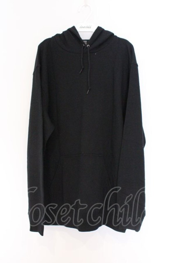 画像1: NieR Clothing / プリントパーカー 2XL ブラック×レッドフェイスプリント O-26-03-14-1006-PU-TO-IG-OS (1)