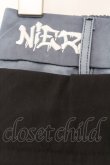画像2: NieR Clothing / レイヤードパンツ  ブラック×ブルー O-26-03-14-1010-PU-PA-IG-OS (2)