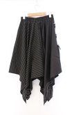 画像3: NieR Clothing / ASYMMETRY TWO-TONE SKIRT スカート  ブラック O-26-03-14-1013-PU-SK-IG-OS (3)