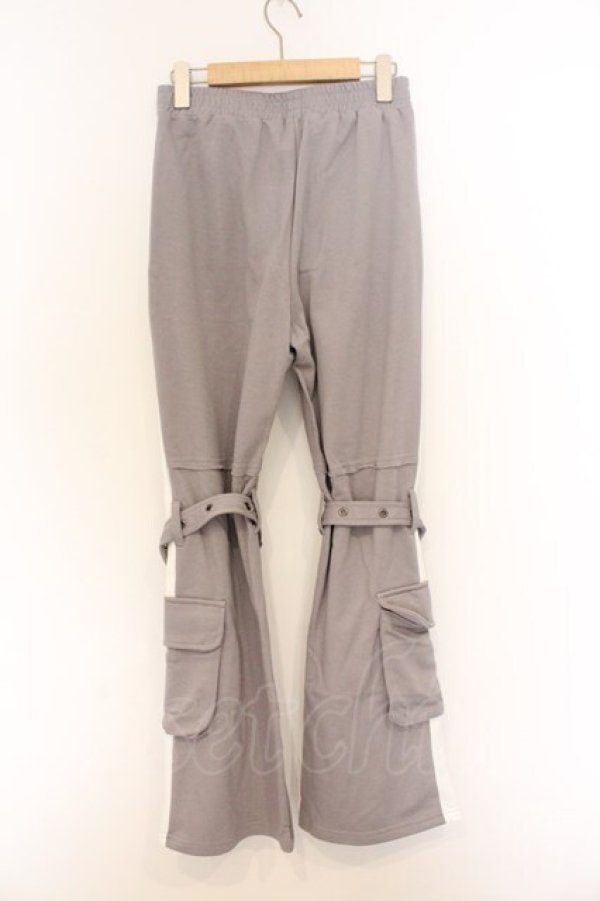 画像3: NieR Clothing / BONDAGE BELT PANTS パンツ  グレー O-26-03-14-1021-PU-PA-IG-OS (3)