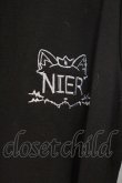 画像2: NieR Clothing / 防寒裏起毛カーディガン  ブラック O-26-03-14-1024-PU-TO-IG-OS (2)