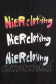画像2: NieR Clothing / プリントパーカー 2XL ブラック O-26-03-14-1026-PU-TO-IG-OS (2)