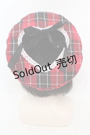 画像: Eri Aino's collaboration / シャーロットの水曜日ベレー帽 57.5cm アカ O-26-03-14-049-PU-AC-OW-OS