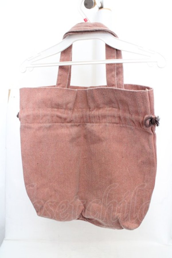 画像3: PINK HOUSE / ローズプリントキャンバスバッグ  ピンク O-26-03-14-005-LO-BG-IG-OS (3)