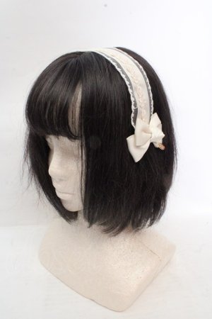 画像: m petit by misako / AM*NIヘッドドレスA  アイボリー O-26-03-14-051-LO-AC-OW-OS
