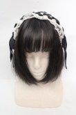 画像2: Amavel / Dark Chember Maidヘッドドレス  クロ O-26-03-14-055-CA-AC-OW-OS (2)