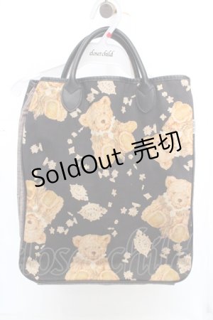 画像: PINK HOUSE / テディチェック縦型バッグ  クロ O-26-03-14-006-LO-BG-IG-ZT273