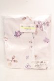 画像3: Enchantlic Enchantilly / 大判タオル  すみれのお茶会（シロ×バイオレット） O-26-03-14-064-LO-ZA-OW-OS (3)