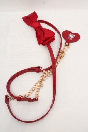 画像: m petit by misako / サンリオコラボスマホショルダー  キティ（アカ） O-26-03-14-068-LO-ZA-OW-OS