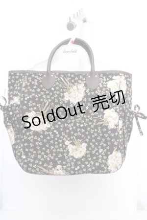 画像: PINK HOUSE / しろつめ草バッグ  クロ O-26-03-14-007-LO-BG-IG-OS