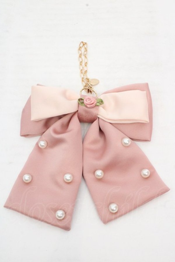 画像1: m petit by misako / NINA’sコラボバッグチャーム  ピンク O-26-03-14-083-LO-ZA-OW-OS (1)