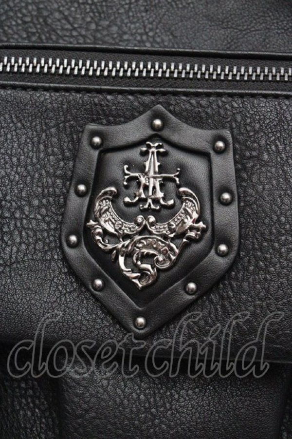 画像2: artherapie / カーラ ソフト2WAYボストンバッグ  ブラック O-26-03-14-008-GO-BG-IG-OS (2)