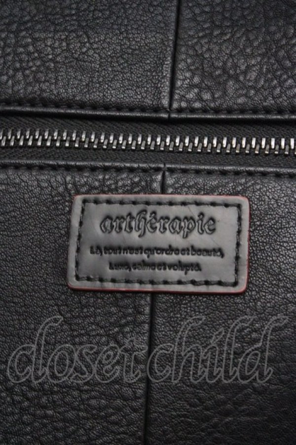 画像4: artherapie / カーラ ソフト2WAYボストンバッグ  ブラック O-26-03-14-008-GO-BG-IG-OS (4)