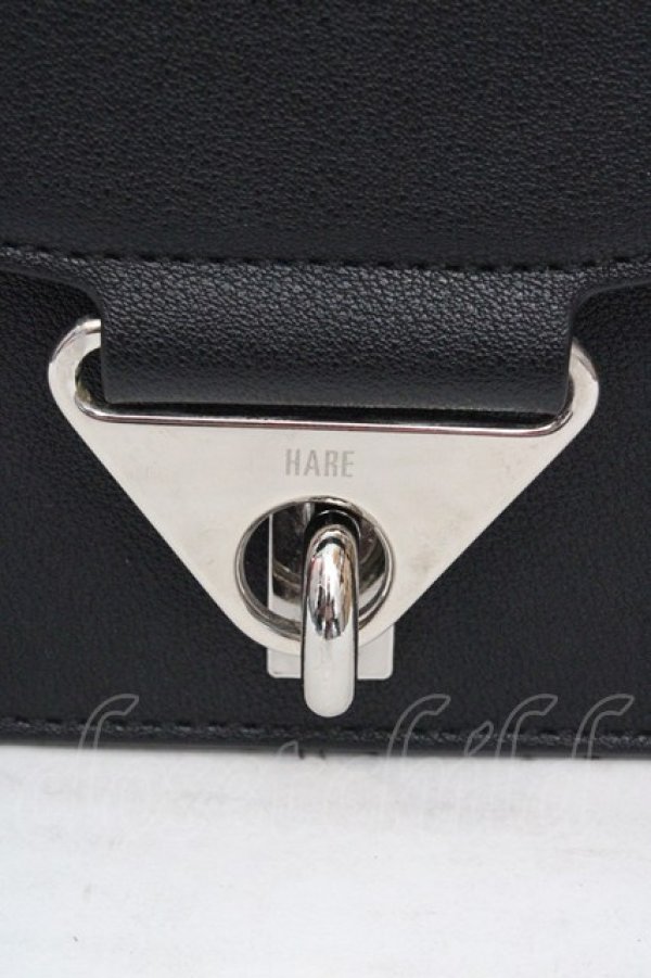 画像2: HARE / ヨコナガフラップBAG（バッグ）  ブラック O-26-03-14-009-LO-BG-IG-OS (2)