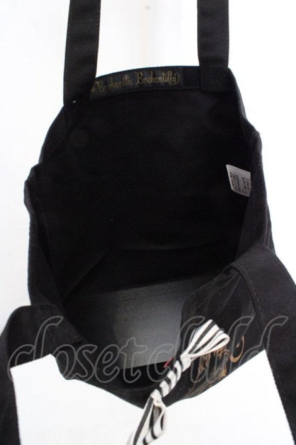 画像4: Enchantlic Enchantilly / おしゃま猫ちゃんトートbag  クロ O-26-03-14-019-LO-BG-OW-OS (4)