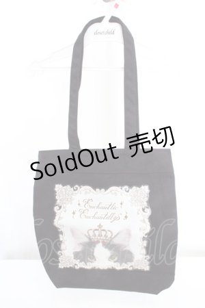画像: Enchantlic Enchantilly / ニコエルの王冠トートバッグ  クロ O-26-03-14-020-LO-BG-OW-OS