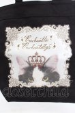 画像2: Enchantlic Enchantilly / ニコエルの王冠トートバッグ  クロ O-26-03-14-020-LO-BG-OW-OS (2)