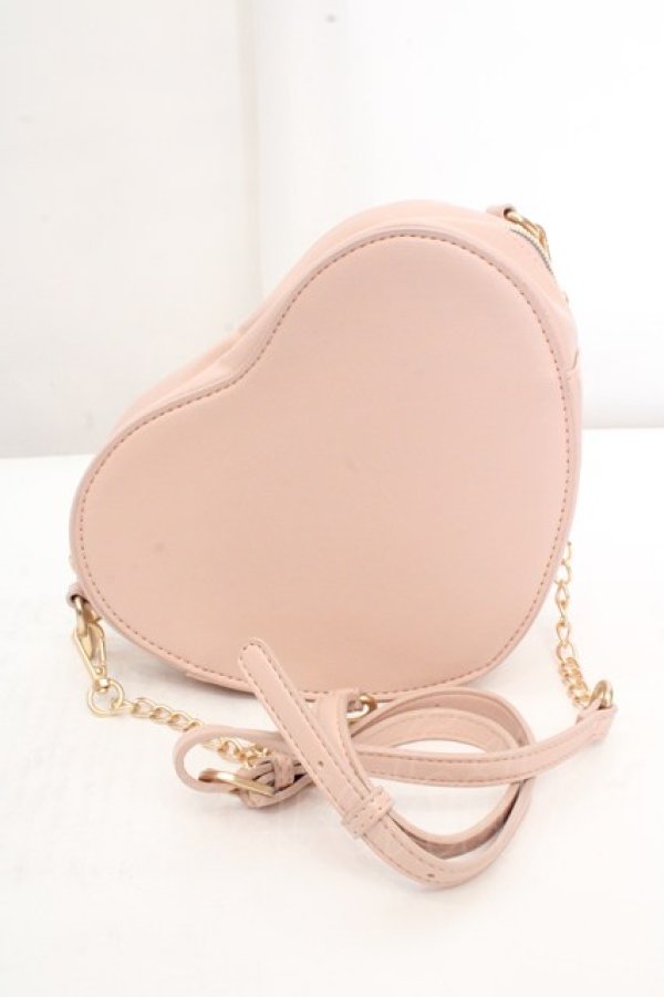 画像3: m petit by misako / ハートポシェット  ピンク O-26-03-14-022-0-BG-OW-OS (3)