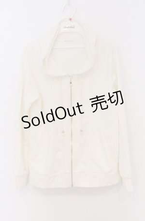 画像: axes femme / バックチュールレースパーカー M アイボリー O-26-03-16-053-AX-TO-IG-OS