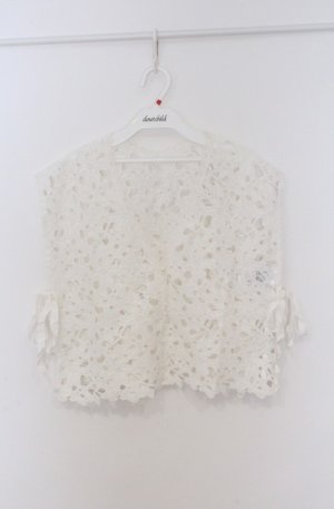 画像: axes femme / ケミカルレースベスト  オフ O-26-03-16-059-AX-TO-IG-OS