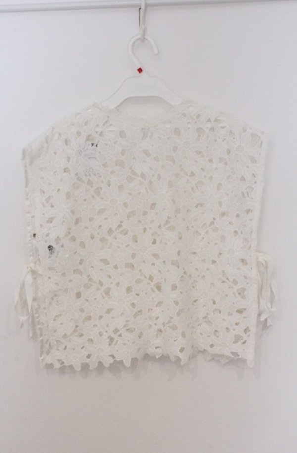 画像3: axes femme / ケミカルレースベスト  オフ O-26-03-16-059-AX-TO-IG-OS (3)