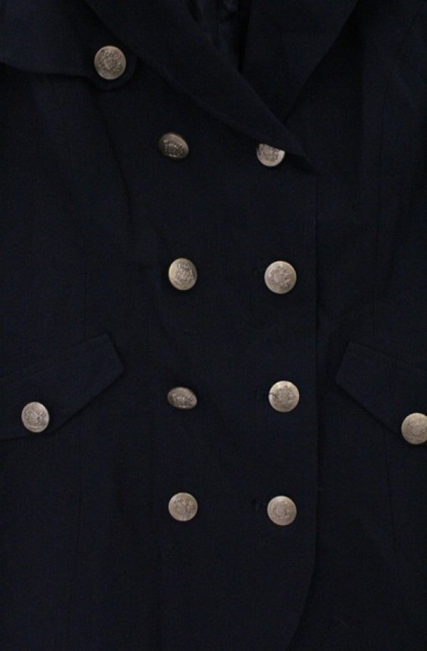 画像2: axes femme POETIQUE / バックプリーツロングベスト  クロ O-26-03-16-073-AX-TO-IG-OS (2)