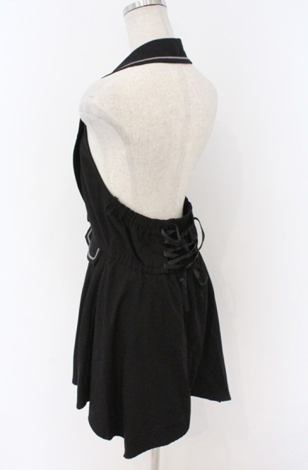 画像2: axes femme POETIQUE / クラシックホルターベスト  クロ O-26-03-16-079-AX-TO-IG-OS (2)