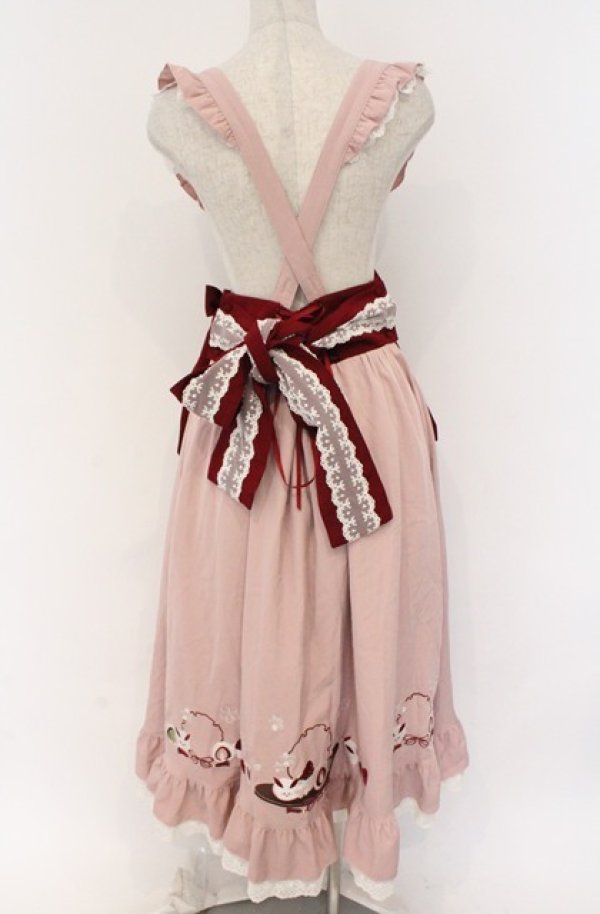 画像4: Amavel / うさいちごの和菓子ロングスカート  ピンク O-26-03-16-080-CA-SK-IG-OS (4)