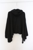画像3: Qutie Frash / 肩あきポンチョ  ブラック O-26-03-16-083-QU-TO-OW-OS (3)