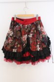 画像3: Qutie Frash / ティアードパニエスカート  レッド O-26-03-16-088-QU-SK-OW-OS (3)