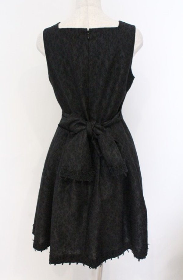 画像3: Moi-meme-Moitie / Lilyレースジャンパースカート F ブラック O-26-03-16-102-MO-OP-OW-OS (3)