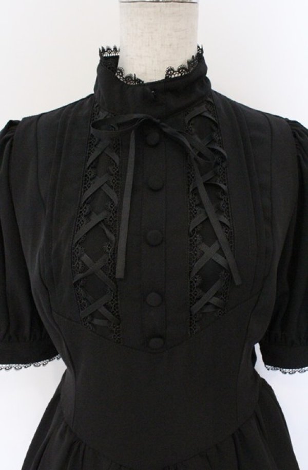 画像2: ATELIER PIERROT / Haunted Dollドレス  ブラック O-26-03-16-104-EL-OP-OW-OS (2)