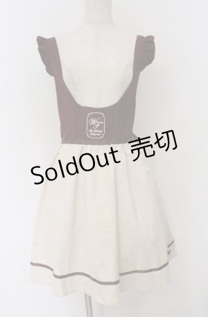 画像: Amavel / トランプモチーフジャンスカ F ワイン×アイボリー O-26-03-16-015-CA-OP-OW-OS