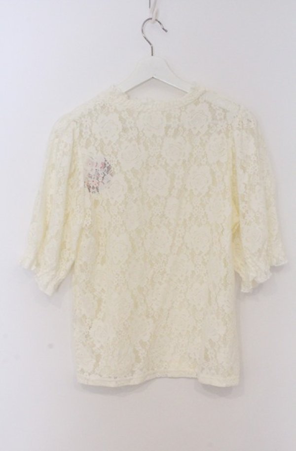 画像3: m petit by misako / TT*AOKシアートップス L アイボリー O-26-03-16-026-LO-TO-OW-OS (3)