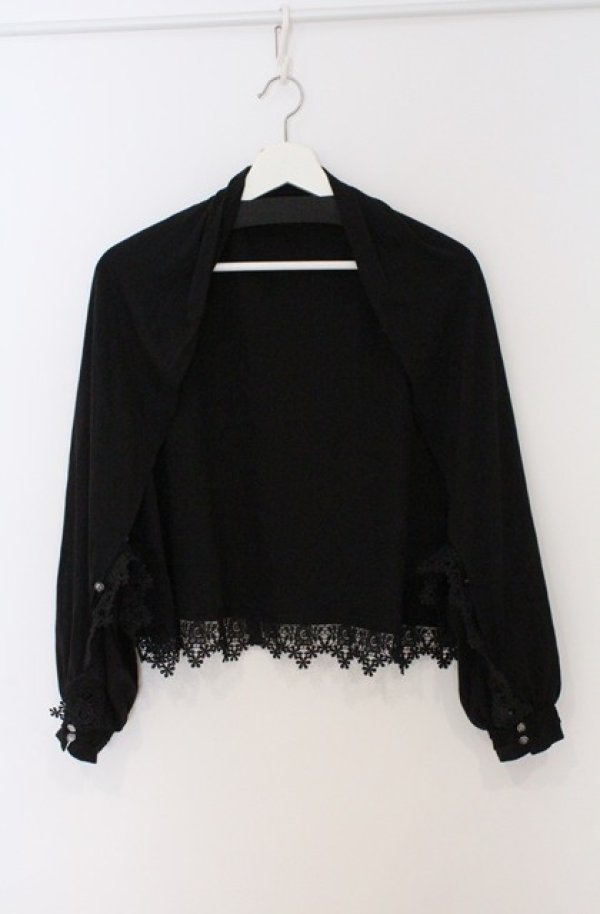 画像1: axes femme / UVカット2WAYストール 160×70cm クロ O-26-03-16-031-AX-TO-IG-OS (1)