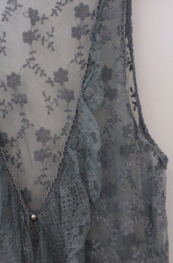 画像2: axes femme / レースジレ  ブルー系 O-26-03-16-036-AX-TO-IG-OS (2)