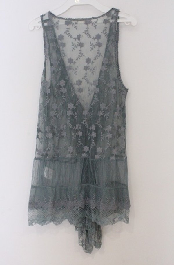 画像3: axes femme / レースジレ  ブルー系 O-26-03-16-036-AX-TO-IG-OS (3)