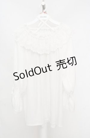 画像: axes femme / フリルブラウス F シロ O-26-03-18-034-AX-BL-IG-OS