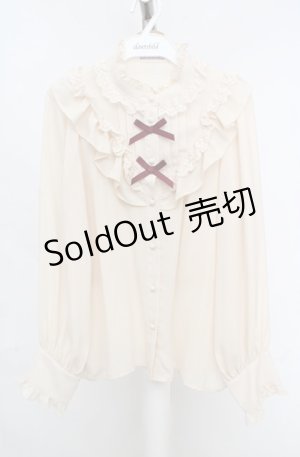 画像: axes femme kawaii / クラシカルドールブラウス M アイボリー O-26-03-18-060-AX-BL-IG-OS