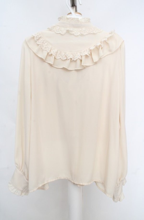 画像3: axes femme kawaii / クラシカルドールブラウス M アイボリー O-26-03-18-060-AX-BL-IG-OS (3)