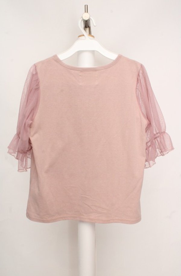 画像3: m petit by misako / MSシアーソデプルオーバー M ピンク O-26-03-18-084-LO-TO-IG-OS (3)