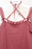 画像2: axes femme / クロスストラップキャミソール M ピンク O-26-03-18-017-AX-TO-IG-OS (2)