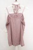 画像3: axes femme / ホルター付きキャミソール  ピンク O-26-03-18-025-AX-TO-IG-OS (3)